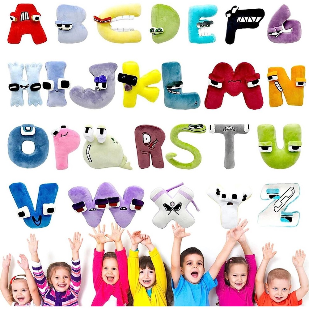 26 Pieces Alphabet Lore Plush Toy Full Alphabet Brand New